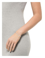 Pulsera de tenis de circonita cúbica con corte redondo