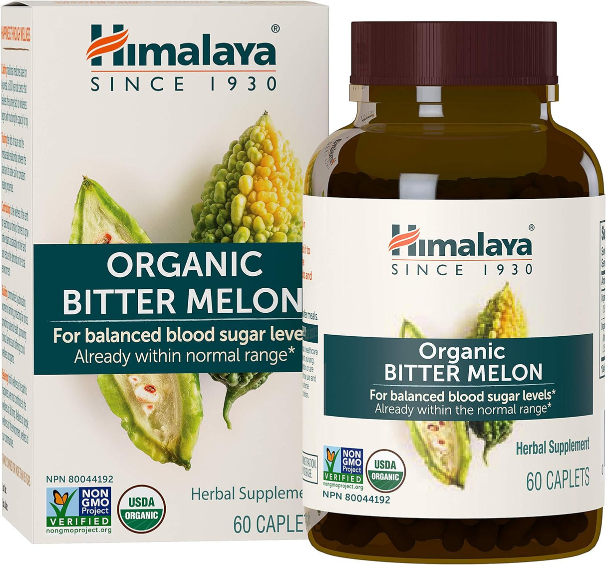 Suplemento de Melón Amargo Orgánico, Apoyo Glucémico, 660 mg