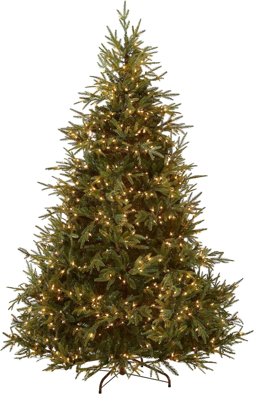 Árbol de Navidad Artificial Nacional Preiluminado 6.5 ft Frasier Grande
