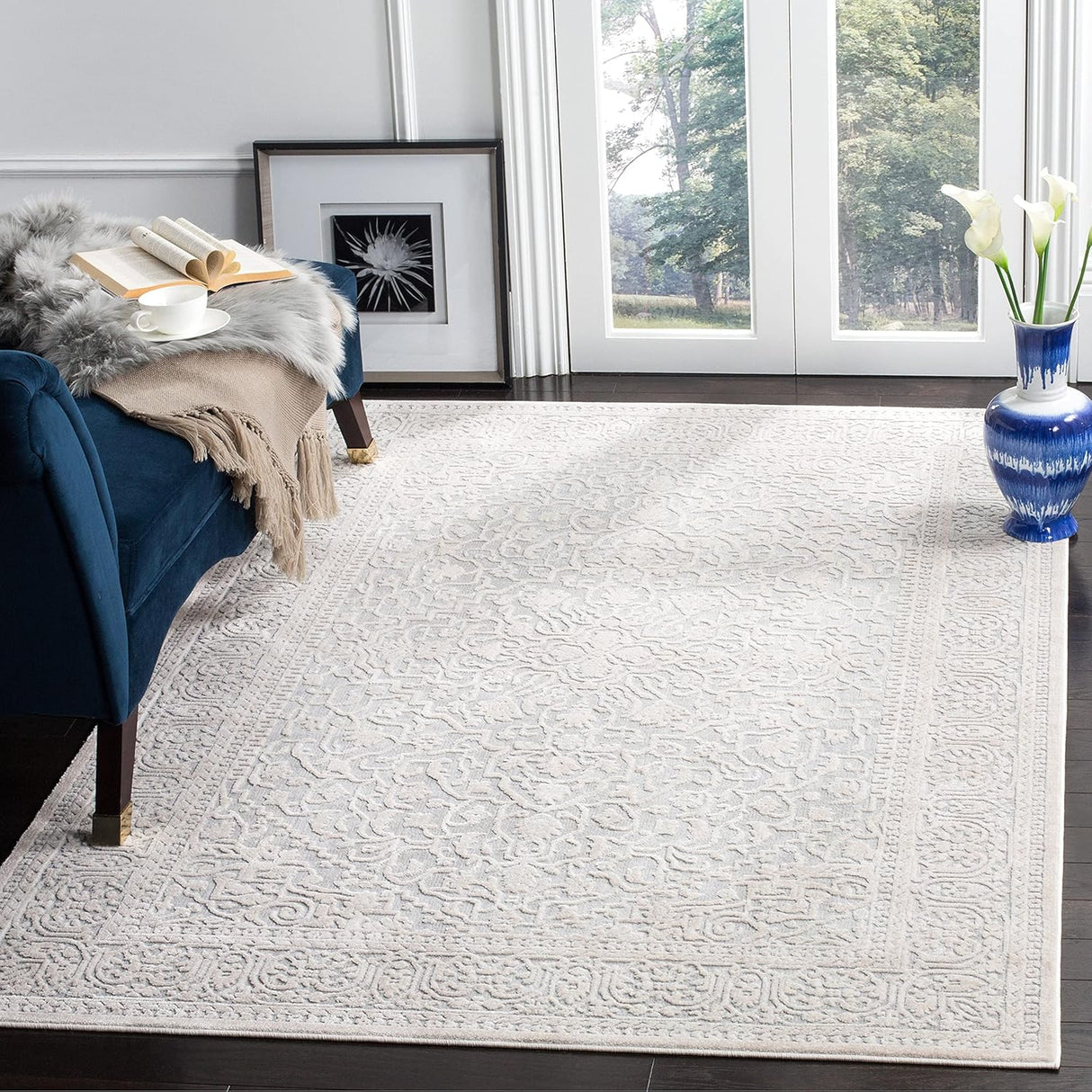 Alfombra SAFAVIEH Reflection, diseño boho tribal, RFT670D