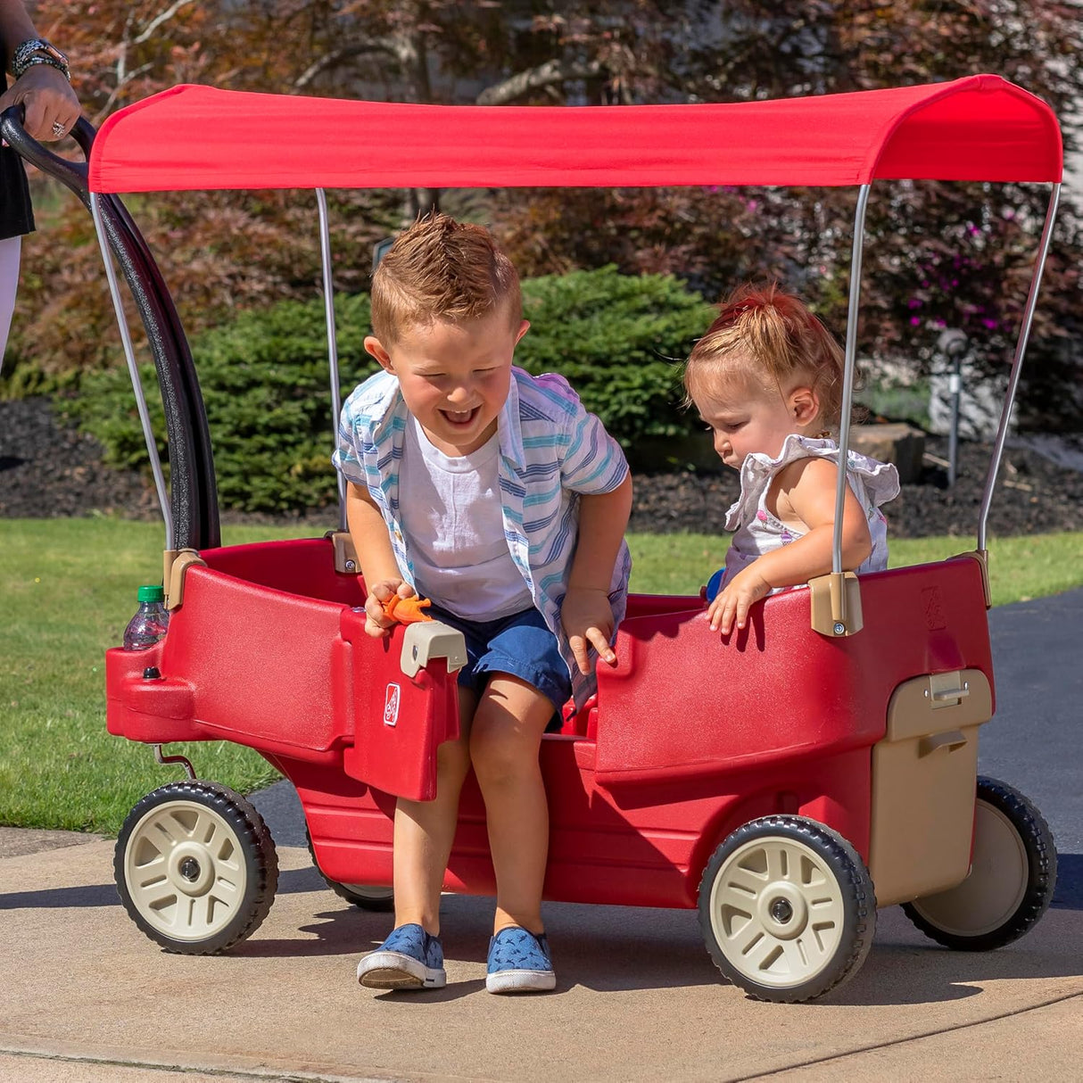 Wagon todo terreno para niños, Step2, asientos y toldo ajustable