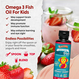 Omega Pals Barlean's Aceite de Linaza Infantil, 1,483 mg ALA, 8 oz