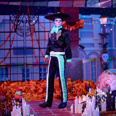 Muñeco Barbie Signature Día De Muertos Ken 2024 con Accesorios