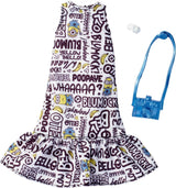 Vestido de Barbie Despicable Me con volante en la parte inferior