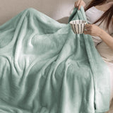Manta de Felpa Bedsure, 300GSM Suave y Ligera, Modelo Jadeite