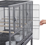 Jaula apilable de 41.5 pulgadas para cría de aves Yaheetech