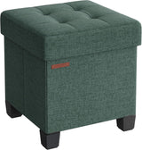 Otómano de almacenamiento con patas, 15 x 15 x 15.7 in, ULSF014C01