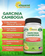 Suplemento Nutrition Garcinia Cambogia 1600 mg-180 cápsulas