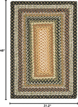 Alfombra Reversible Hecha a Mano 2'6 x 4' Modelo BRD308A