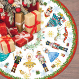 Funda de Árbol de Navidad 48, Nutcracker, Decoración Rústica