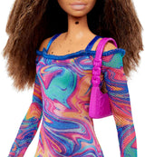 Barbie Fashionistas Muñeca #206 con cabello rizado y pecas