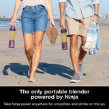 Licuadora portátil Ninja BC151PR, 18oz, recargable USB-C