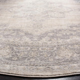 Alfombra Redonda Medallón Desgastado, Ideal para Áreas Tráfico (BNT865B)