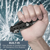 Cuchillo táctico 3 en 1 para militares y socorristas - Navy SEAL