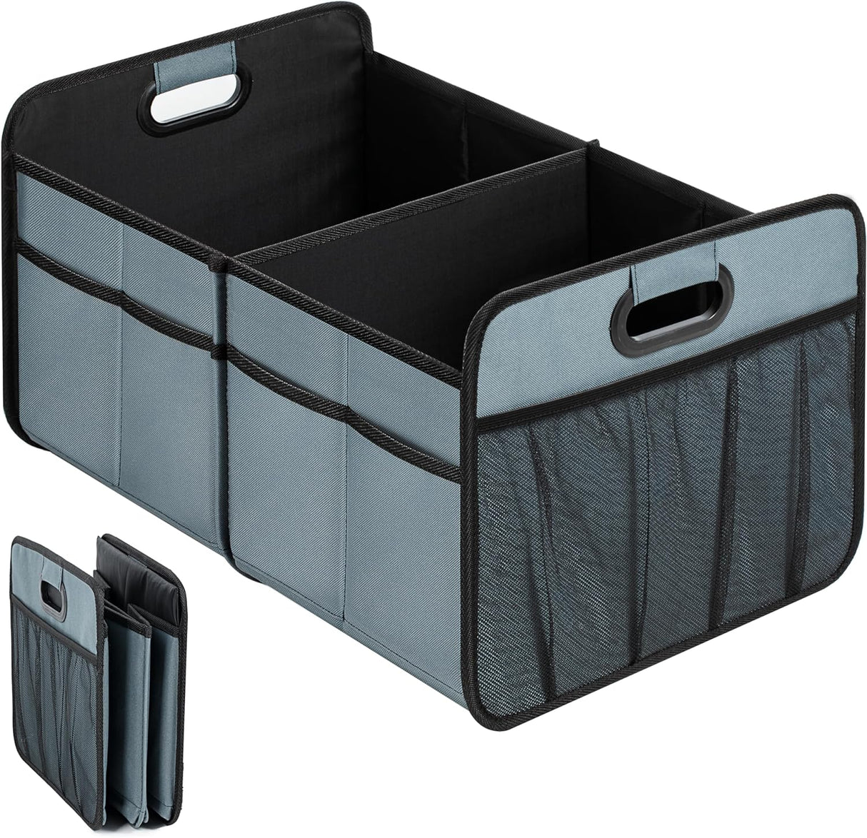 Organizador de Maletero Simple Deluxe, 2 Compartimentos, Plegable