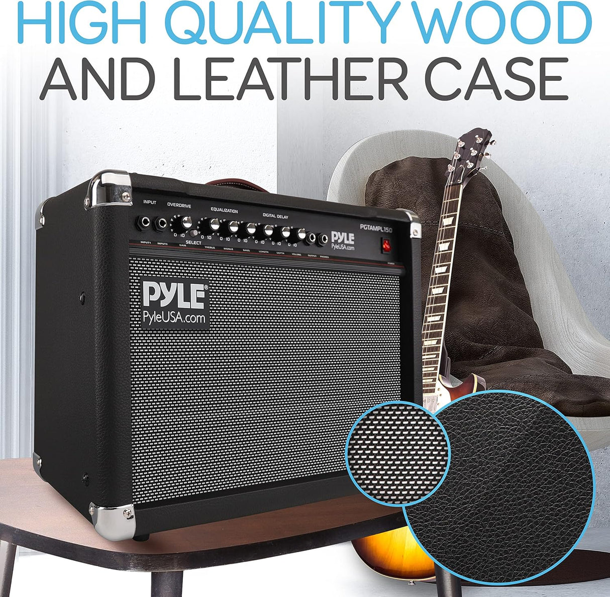 Amplificador de guitarra eléctrica PYLE-PRO PGTAMPL150