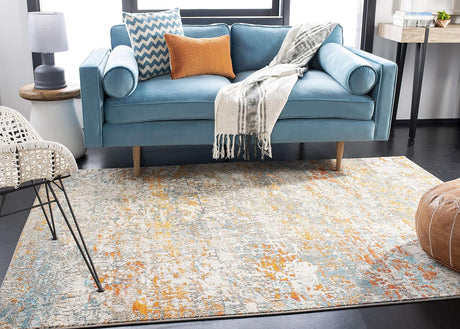Alfombra Moderna Abstracta SAFAVIEH, Antideslizante, MAD460A