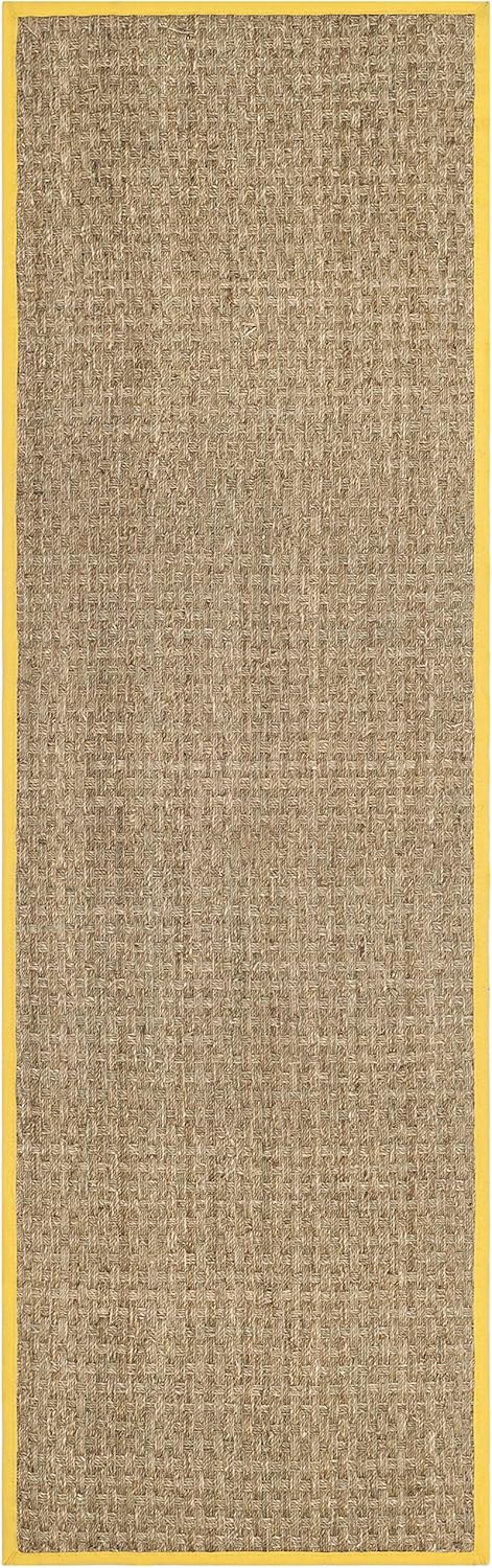 Alfombra Runner de Fibra Natural, SAFAVIEH, Diseño Cesta, NF114X