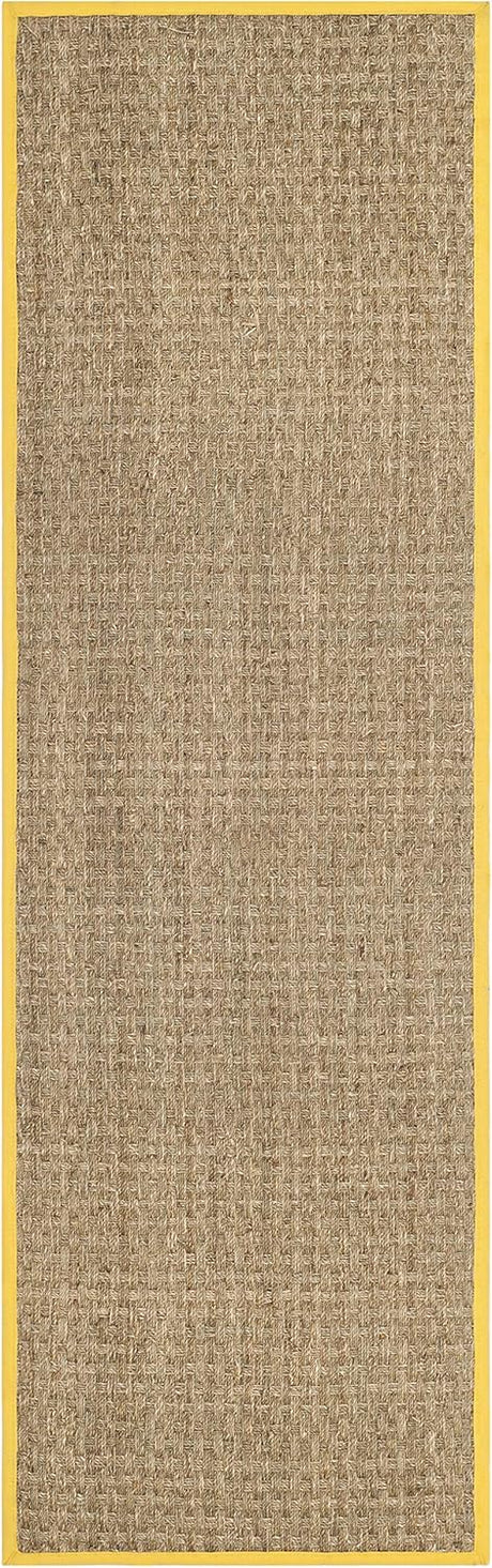 Alfombra Runner de Fibra Natural, SAFAVIEH, Diseño Cesta, NF114X