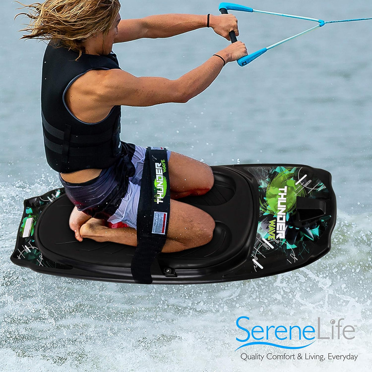 Rodillera deportiva acuática con gancho SERENELIFE