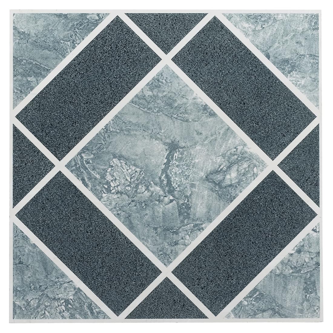 Azulejo de vinilo Nexus de 12 patrón de diamantes
