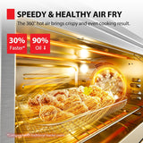 Horno Tostador TOSHIBA ChefFry 12 en 1, 26.4 QT, Combo