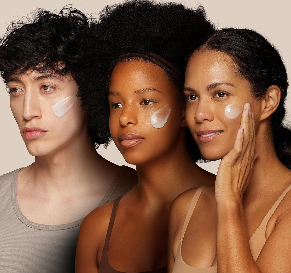 Crema hidratante facial sin aceite para pieles sensibles