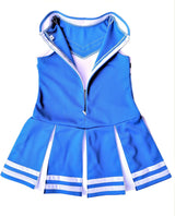 Disfraces de animadora azul para niñas talla M