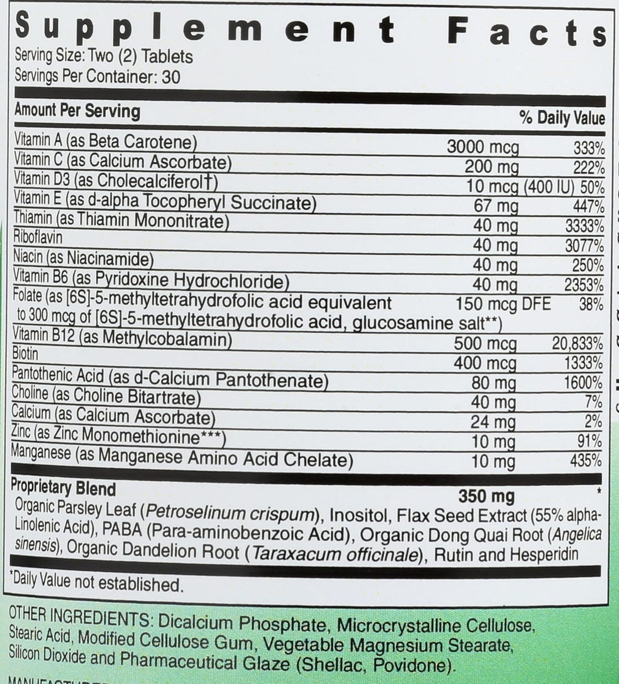 Multivitamínico para Adolescentes - MICHAEL'S - 60 Tabletas