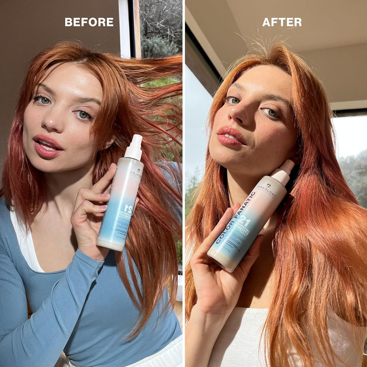 Acondicionador con protector térmico y es vegano Pureology