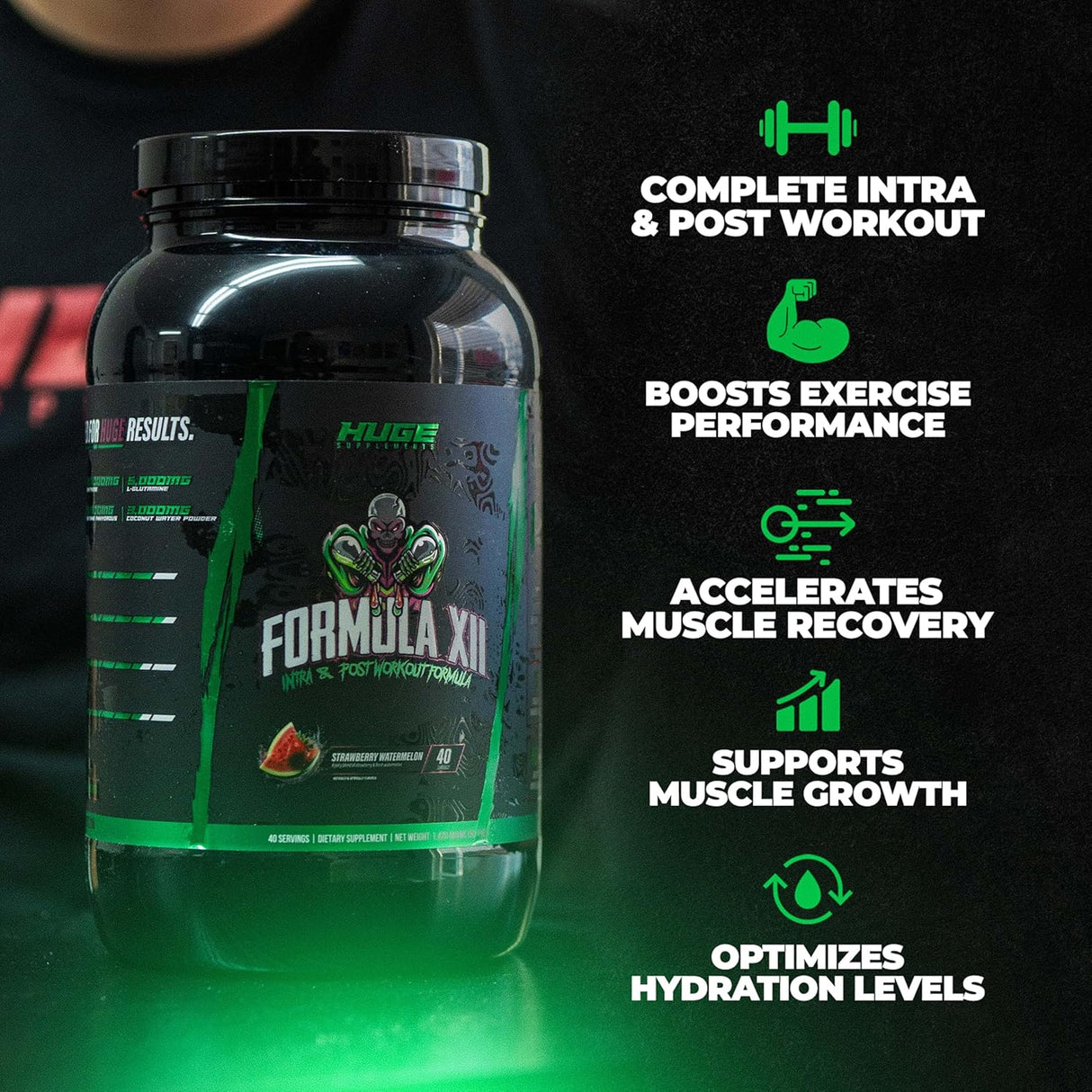 Formula XII Carb y Recovery, Mejora Rendimiento y Hidratación