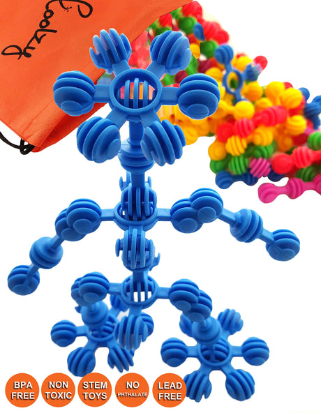 juego de construcción flexible creativo