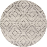 Alfombra redonda de área, diseño diamante, modelo ADR131C