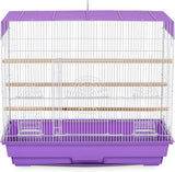 Jaula de vuelo Lila y Blanco Prevue Pet Products SP1804-3