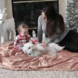 Manta Fleece Queen Bedsure Suave Ligera 90x90 pulgadas