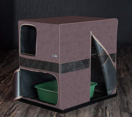 Transportador para gatos con alfombrilla PG4619ESCU Pet Gear