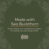 Suplemento Hierro líquido planta force gaia Herbs 16 onzas