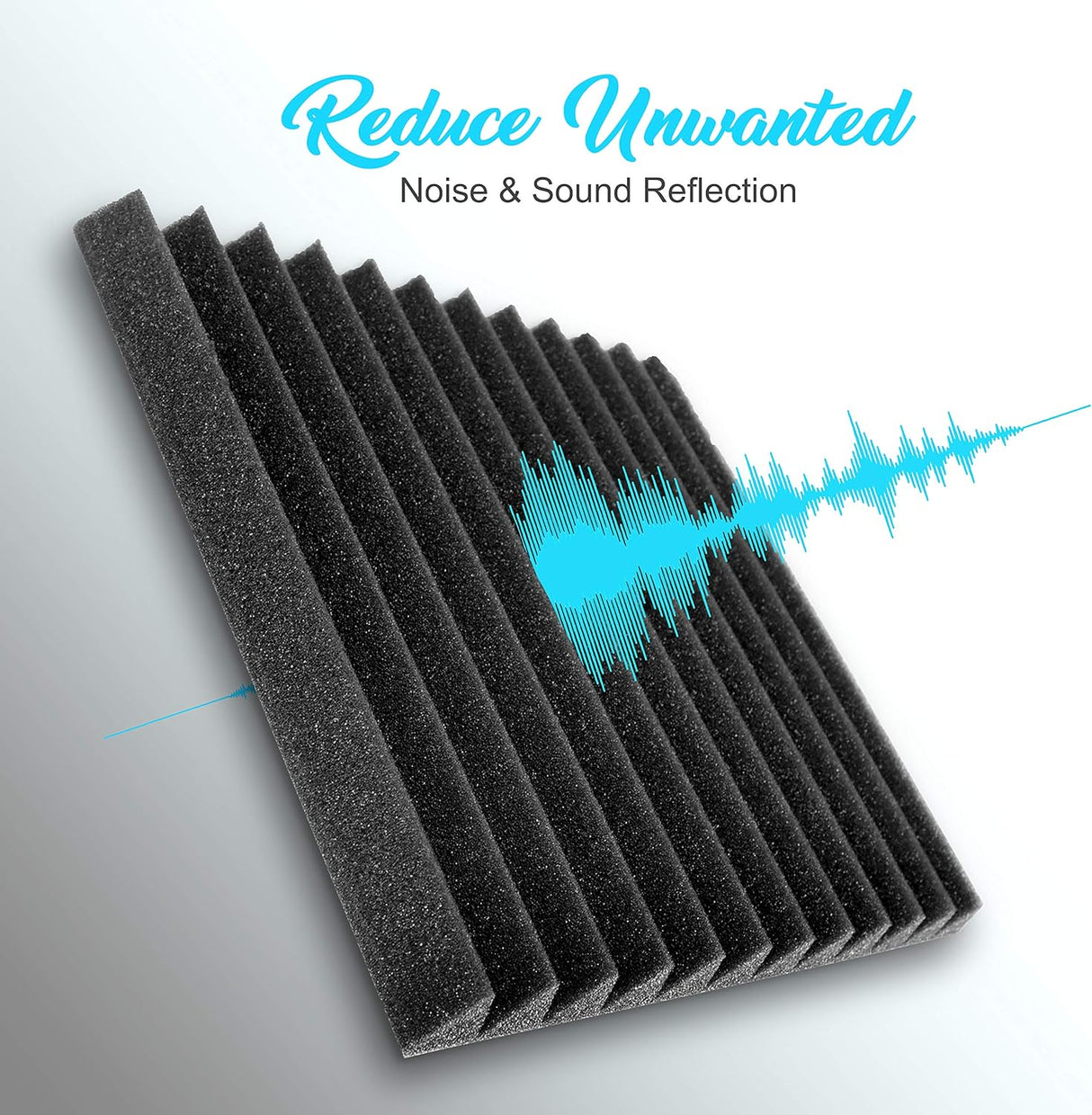 Espuma Acústica para aislamiento sonido PYLE-PRO PSI1612