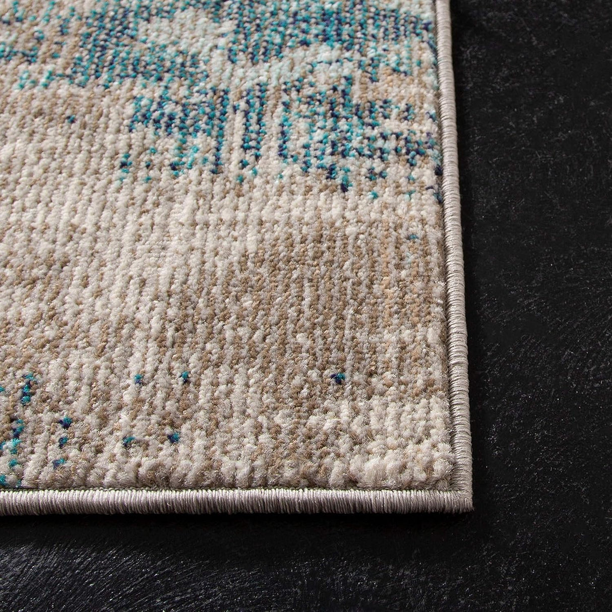 Alfombra Abstracta Moderna SAFAVIEH, No Desprende Pelusa, MAD440M