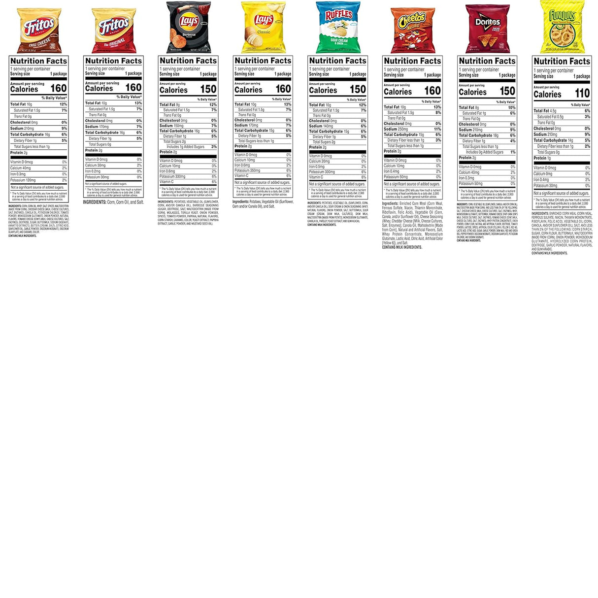 Paquete Variado de Botanas Frito Lay, Mix de Fiesta