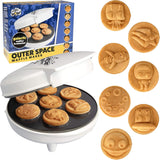 Waffle Maker Espacial - 7 Pancakes Galácticos - Divertido y Rápido
