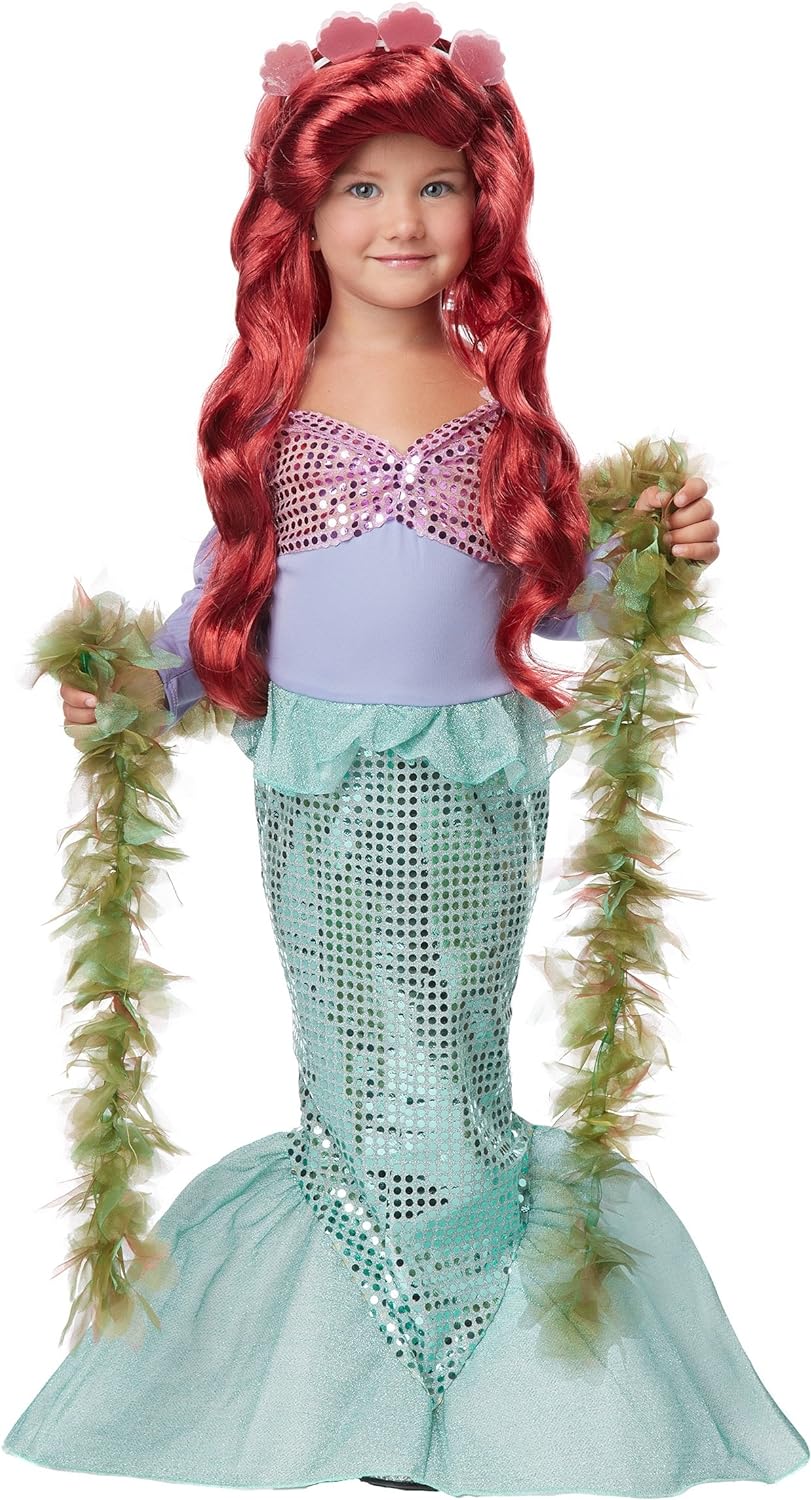 Disfraz de Sirena para Niña Pequeña - Marca Toddler (3-4 años)