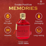 Eau De Parfum de lujo para hombres - NITRO RED