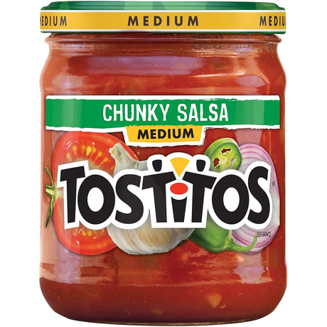 Salsa Chunky Tostitos Mediana 15.5 oz (Paquete de 4)