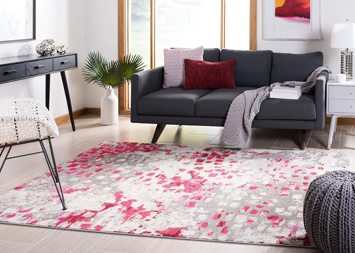 Alfombra SAFAVIEH Madison, diseño abstracto, fácil cuidado, MAD425R