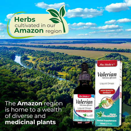 Extracto de Valeriana Pura - Ultra Absorción, Sin Alcohol, Valeriana