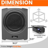 Subwoofer de audio compacto de 900 W LANZAR