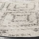 Alfombra Moderna Redonda, Diseño Diamante, ADR131C