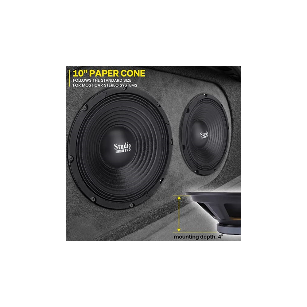 Parlante o Altavoz de subwoofer para automóvil PYRAMID ‎WH10