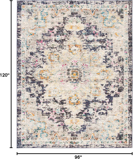 Alfombra SAFAVIEH Madison, diseño boho chic, 8' x 10', MAD473Z